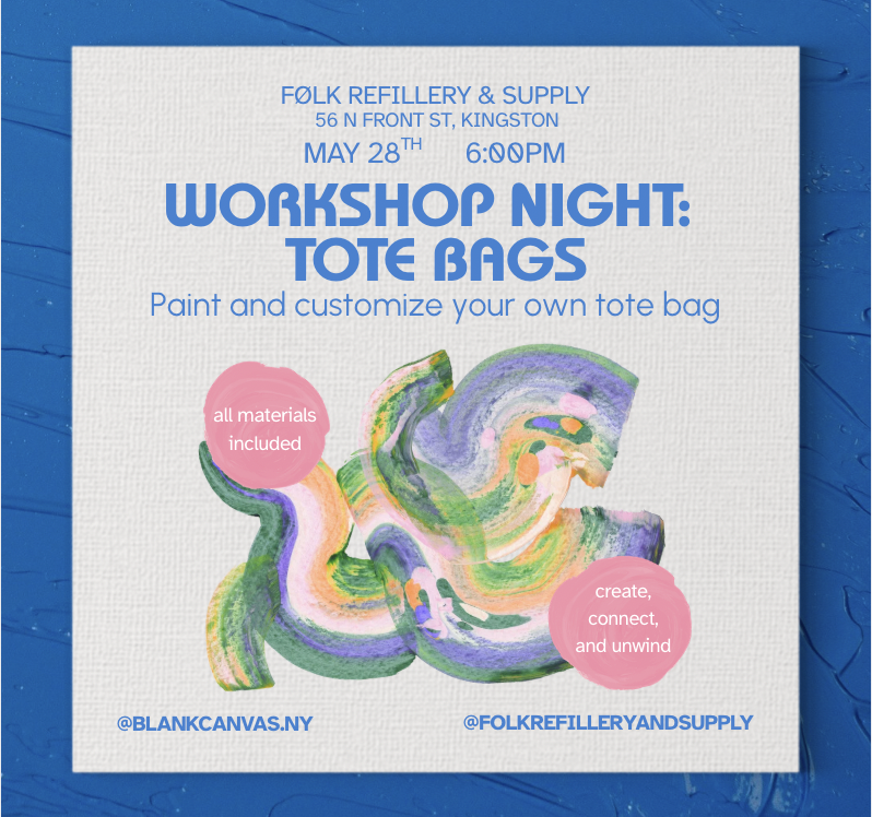 Workshop Night: Painted Tote Bags